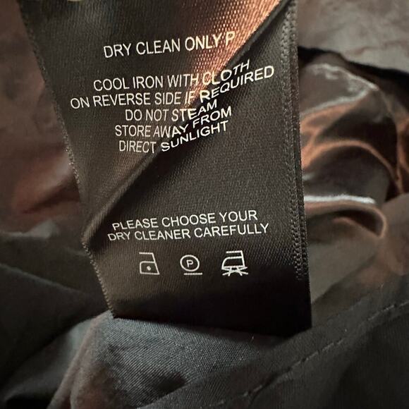 AJE Black Onyx Mimosa Cutout Mini Linen Blend Dress Size AU 6  US 2 XS - Picture 6 of 14